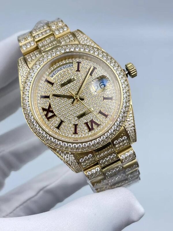 Rolex Roman Full Diamond Model  41mm