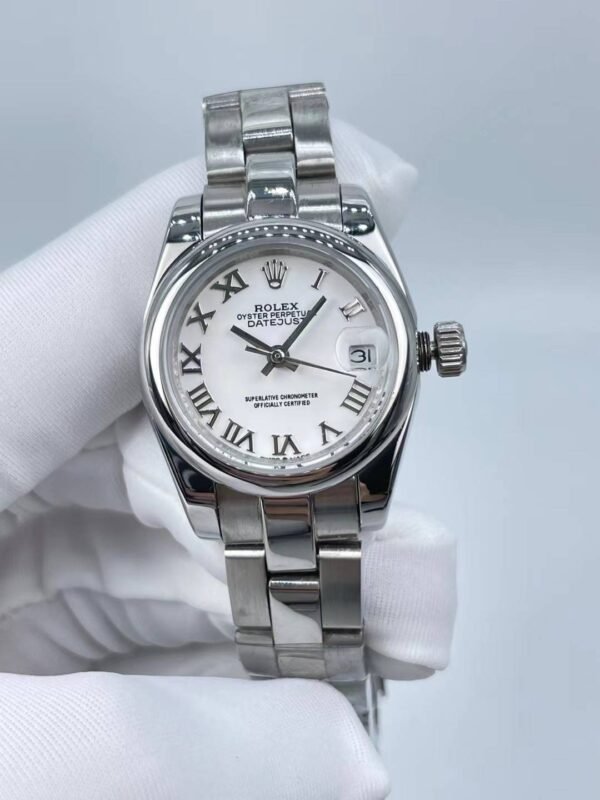 0%1JDTS6{FGIH$O(EZ_D$SR_tmb Rolex new chronograph with blank Roman dial, size 26mm