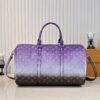 M11808 41416 Gradient Purple. This Keepall Bandouliere 45 travel bag measures 45x27x20cm.