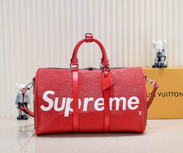 Supreme Keepall Travel Bag 45cm 41418 M41416 M53419 Extremely popular🔥 Explosive      Size: 45x27x20cm