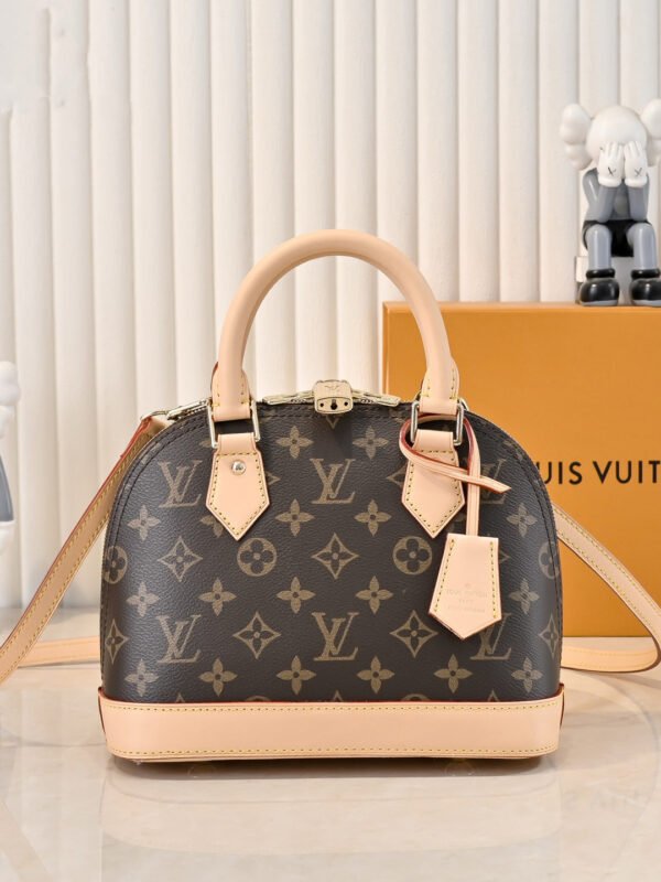 1 Double-sided color-changing yellow leather N41221, Agge M53152, presbyopia. This charming Alma BB handbag.