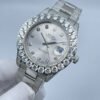 New style large diamond circle bezel with diamond surface  44mm