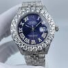 Rolex's new full-diamond large-diameter bezel, single calendar Roman numeral face, size 43mm