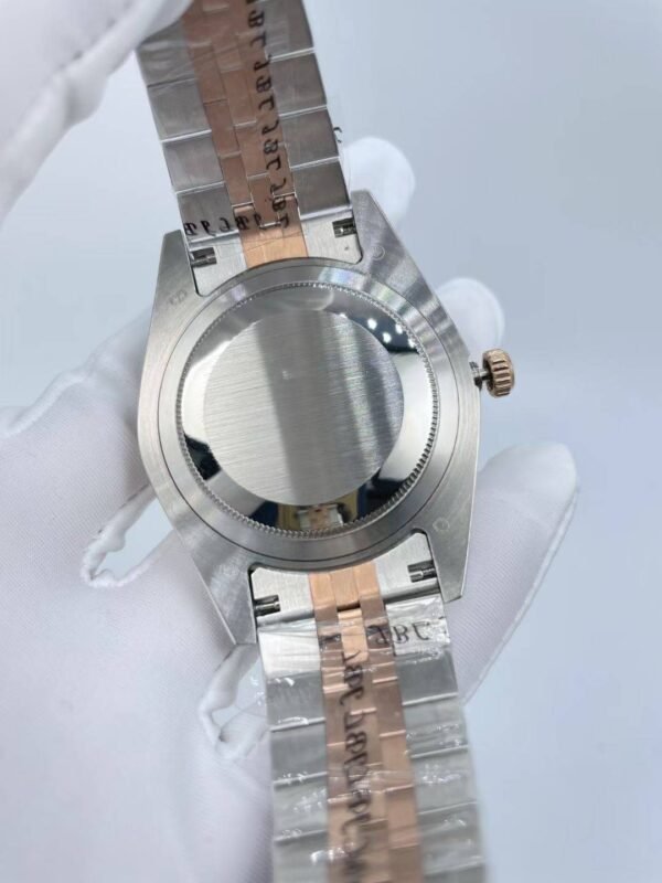 Rolex watch strap set with diamonds, starry dial, 41mm