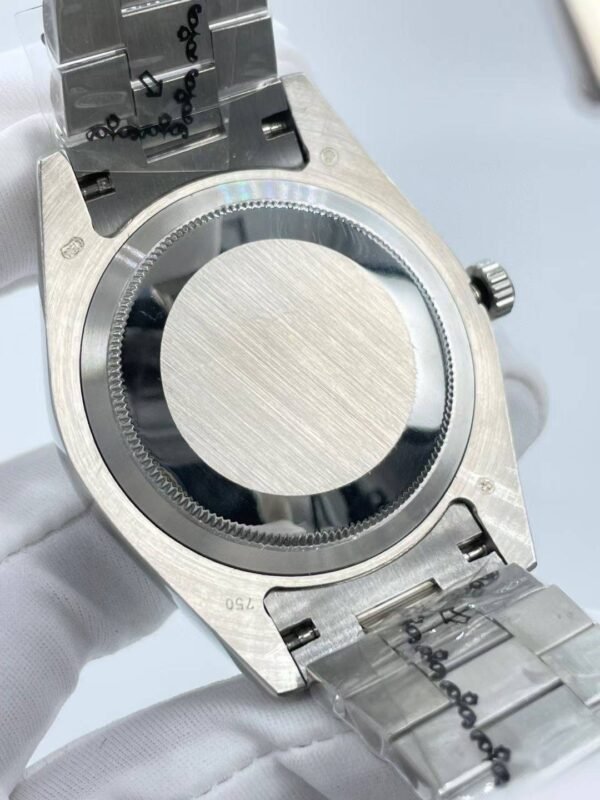 New Rolex model with Arabic numerals and Sunday calendar,  41mm