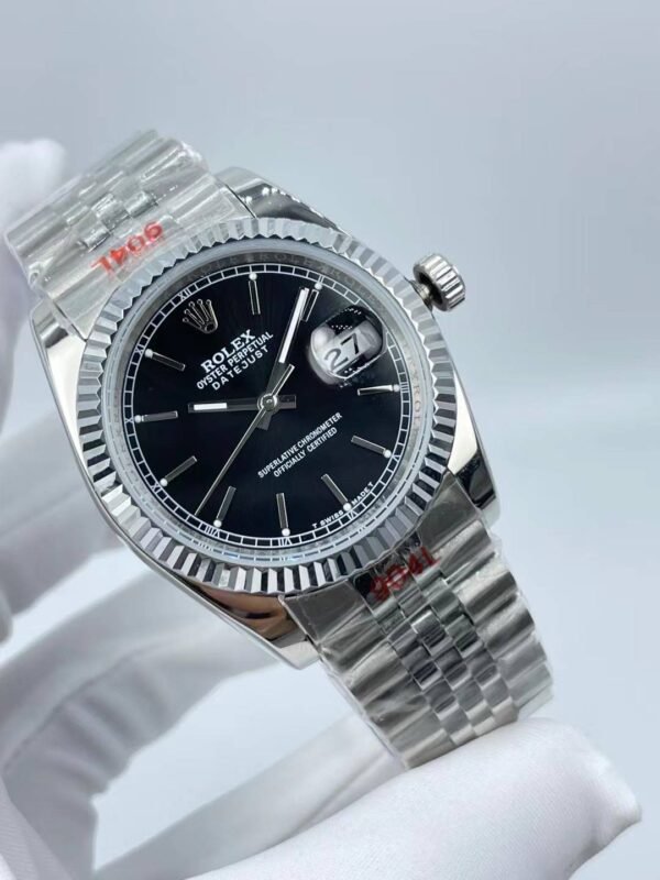 Rolex new chronograph with beveled edges and small bezel, size 36mm (small head stud bracelet)