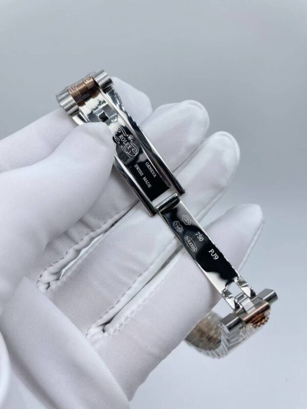 Rolex watch strap set with diamonds, starry dial, 41mm