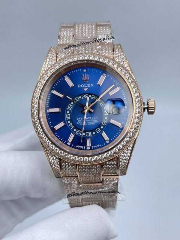 New model sky with full diamonds, 42mm