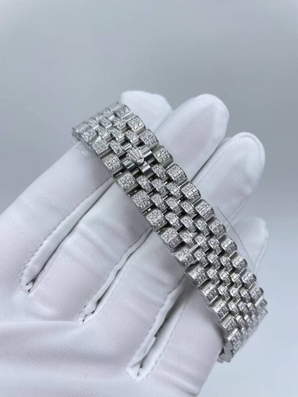 New Rolex model with numerous diamonds  41mm