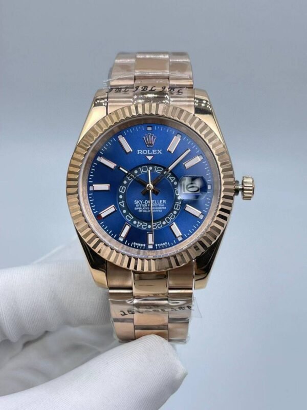 New model, sky blue color,  42mm