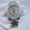 Rolex large diamond bezel with star-shaped design, size 41mm
