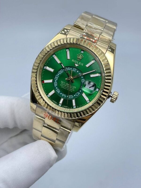 New model in sky green color, 42mm