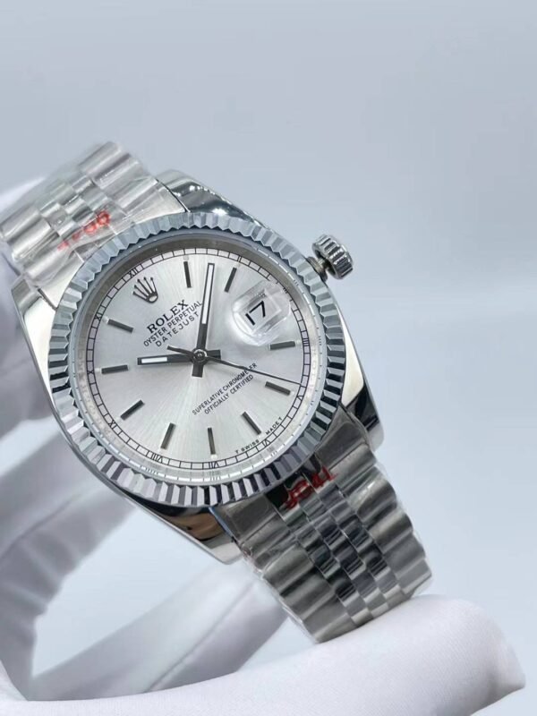 Rolex new chronograph with beveled edges and small bezel, size 36mm (small head stud bracelet)