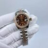 Rolex women's model with beaded star-shaped diamonds, size 26mm