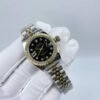 Rolex women's model with beaded star-shaped diamonds, size 26mm