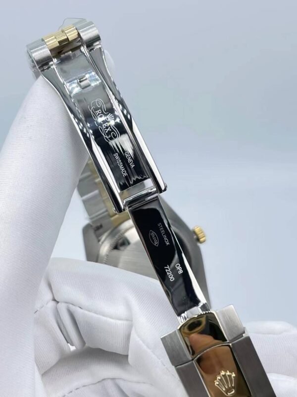 Rolex new chronograph with beveled edges and small bezel, size 36mm (small head stud bracelet)