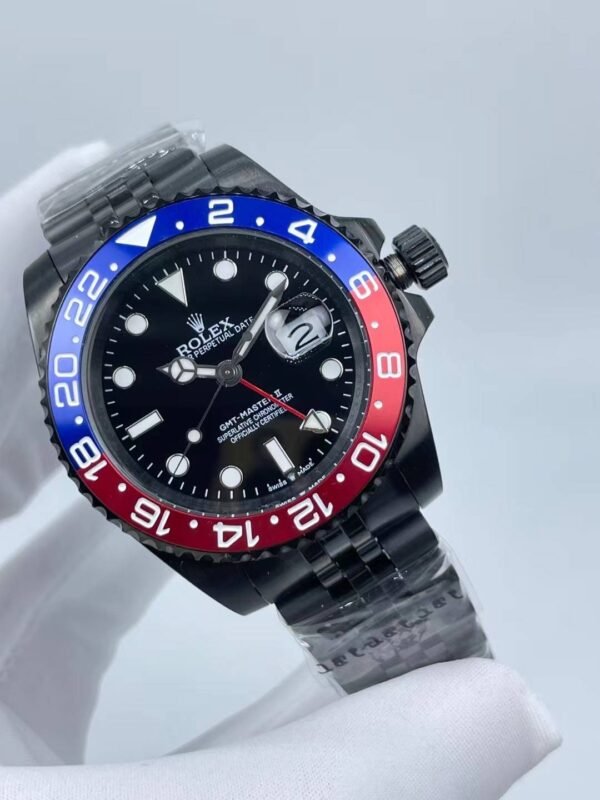 Rolex new GMT Hacker 5 model watch, size 40mm