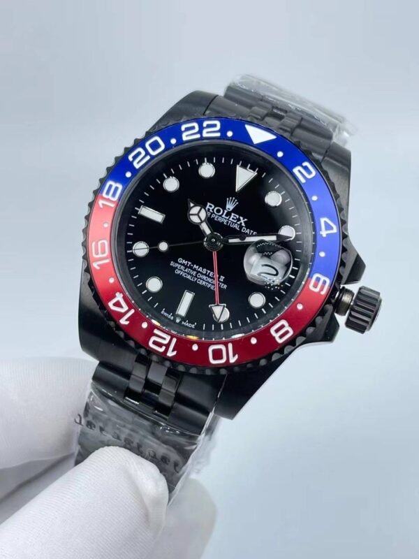 Rolex new GMT Hacker 5 model watch, size 40mm