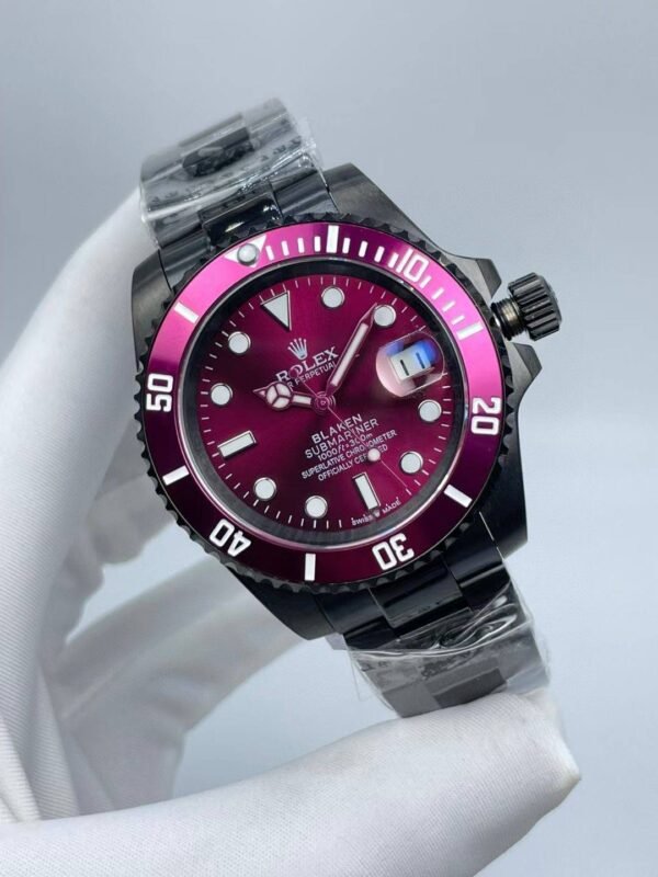 New SUB model with black shell and purple color,  40mm