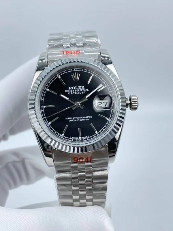 Rolex new chronograph with beveled edges and small bezel, size 36mm (small head stud bracelet)