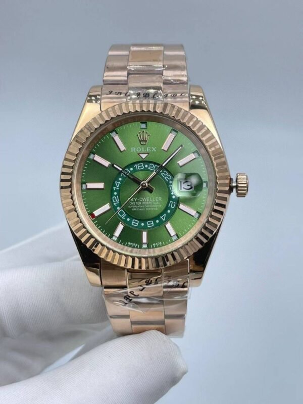 New model in sky green color, 42mm