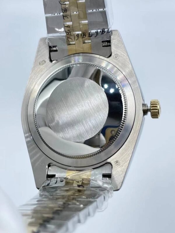 Rolex New Logarithmic Beveled Edge Dial, Size 41mm (Small Head Grain Strap)