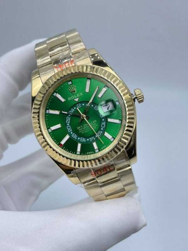 New model in sky green color, 42mm