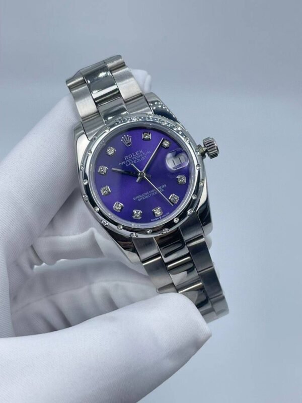 New log, purple diamond surface  31mm