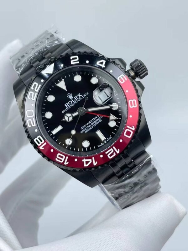 Rolex new GMT Hacker 5 model watch, size 40mm