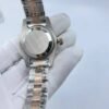 Rolex women's model with beaded star-shaped diamonds, size 26mm