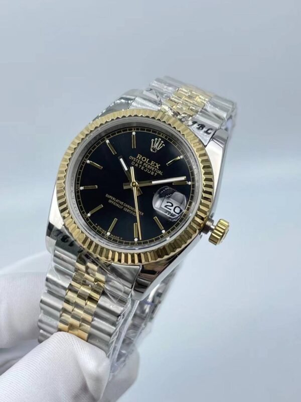 Rolex new chronograph with beveled edges and small bezel, size 36mm (small head stud bracelet)
