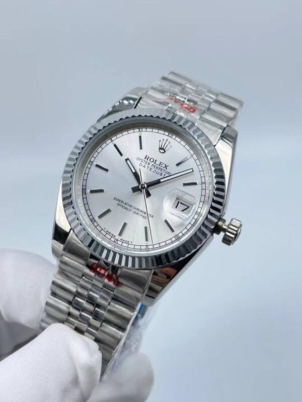 Rolex new chronograph with beveled edges and small bezel, size 36mm (small head stud bracelet)