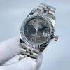 Rolex new brushed silver Roman bezel model, size 31mm