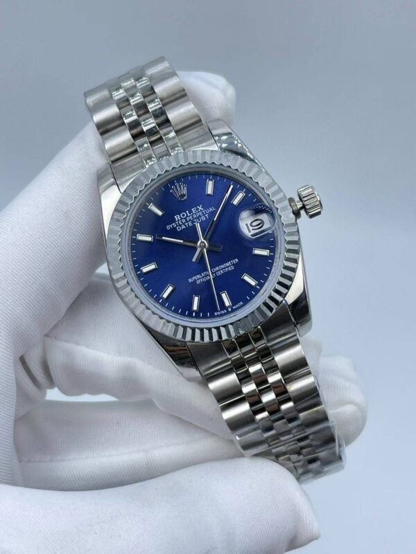 New Log Entry  blue dial  31mm