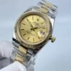 Rolex's new Datejust with a small bezel and small dial, 36mm in size (with a small grain bracelet)