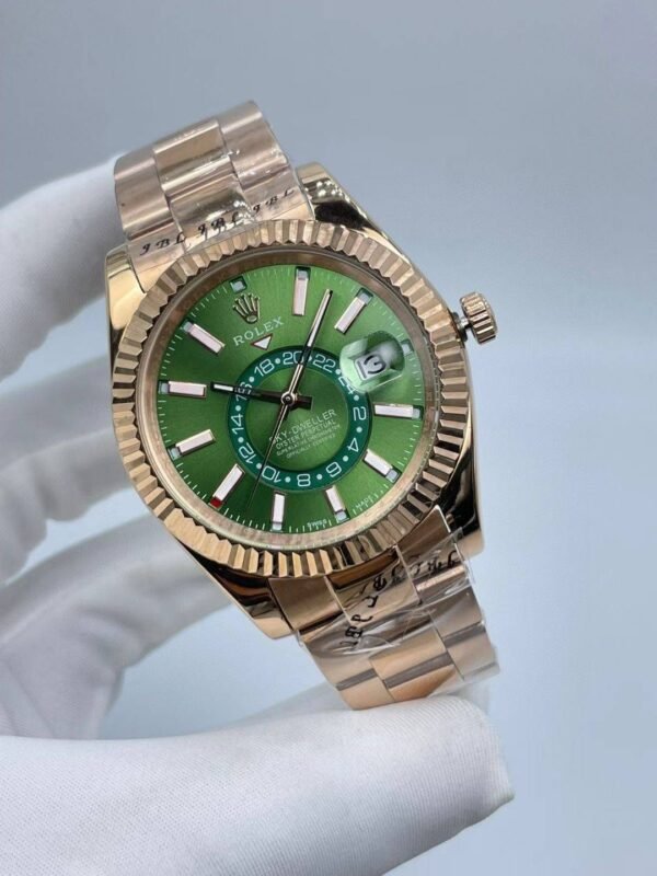 New model in sky green color, 42mm