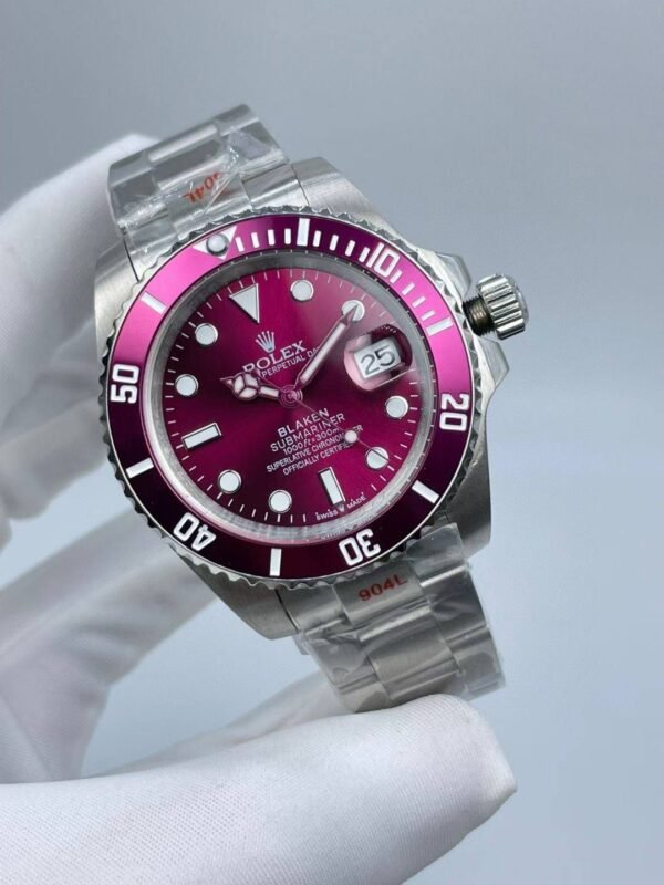 New SUB model with black shell and purple color,40mm