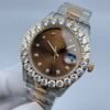 New model log large bezel with diamond surface  44mm