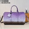 M11808 41416 Gradient Purple. This Keepall Bandouliere 45 travel bag measures 45x27x20cm.