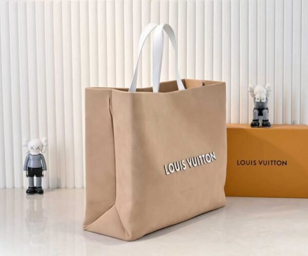 Shopper medium-sized handbag, inspired by the Louis Vuitton shopping bag (42x34x16cm)