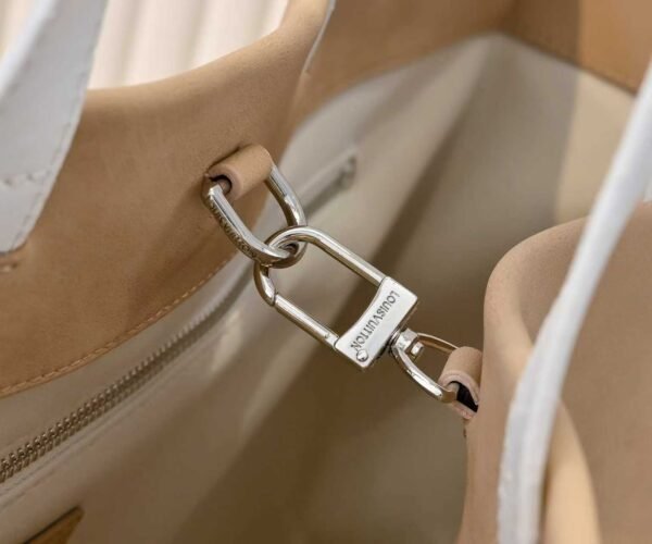 Shopper medium-sized handbag, inspired by the Louis Vuitton shopping bag (42x34x16cm)