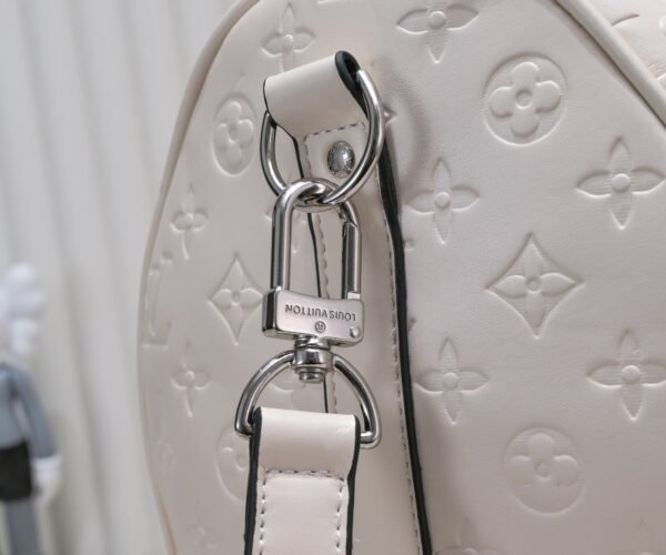 N44810 45532 upgraded version 45cm imported top-grade cowhide black patterned travel bag 45x 27x 20cm (length x height x width)