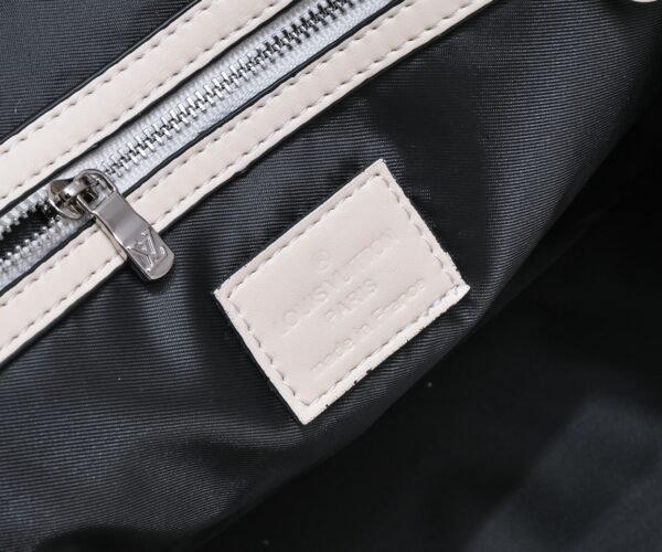 N44810 45532 upgraded version 45cm imported top-grade cowhide black patterned travel bag 45x 27x 20cm (length x height x width)