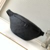 Model No. M46036 - Black Embossed Design. This Discovery waist bag is made of soft Monogram Shadow embossed cowhide leather. Dimensions: 44 x 15 x 9 cm (length x height x width)