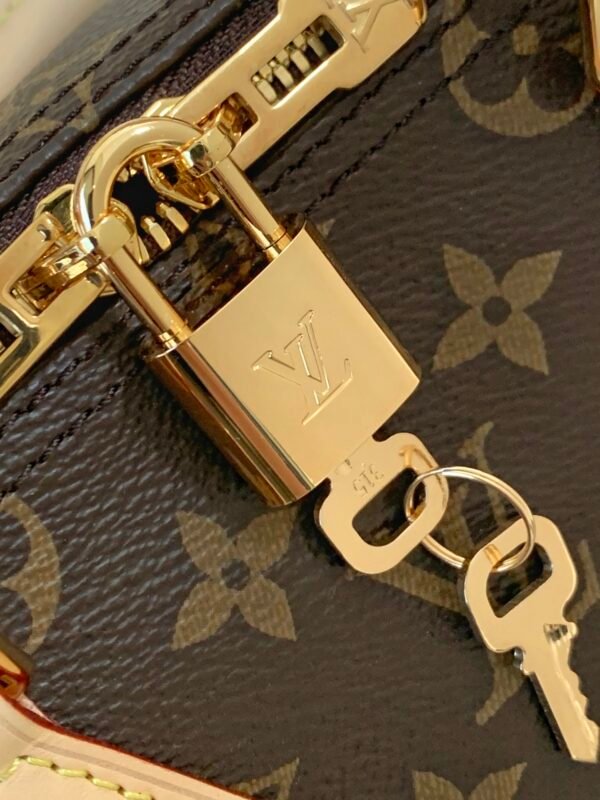 Model number M46977 - the Oldie Speedy series handbag was originally designed for travelers. By using this name, it pays tribute to the booming subway system of the 1930s. Dimensions: 25 x 19 x 15 cm (length x height x width)