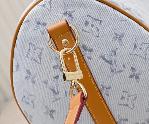 【M14838 White】41418, 41416 This model Keepall Bandoulière 45 travel bag, 27 x 20 x 45 cm (height x width x length)