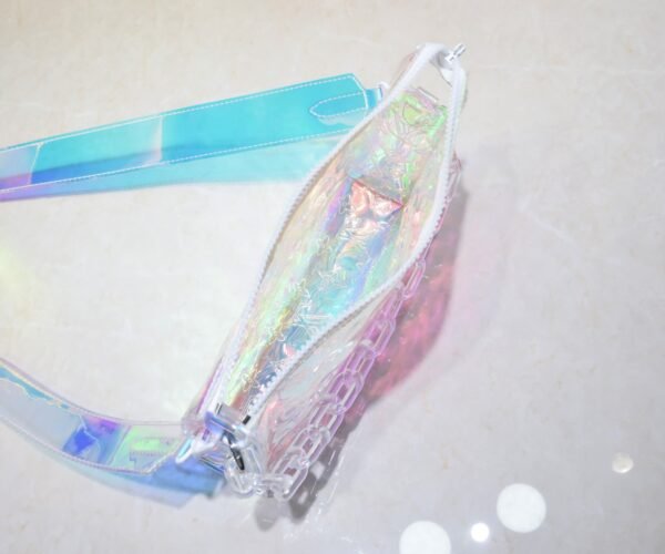 LV [Rose] Official website's colorful toiletry bag 67692 silver size W25H20D5 super 🔥 beautiful and new style. LV original single matching pattern quality 🌵 classic old pattern