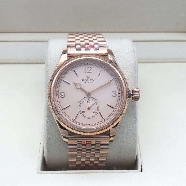 2025 model, Hengdong 1908 type, exquisite and elegant, diameter 39mm, the latest flagship product of the brand, with transparent case back cover!