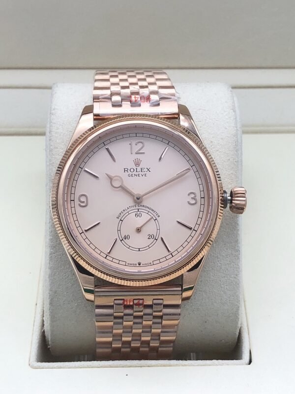 2025 model, Hengdong 1908 type, exquisite and elegant, diameter 39mm, the latest flagship product of the brand, with transparent case back cover!