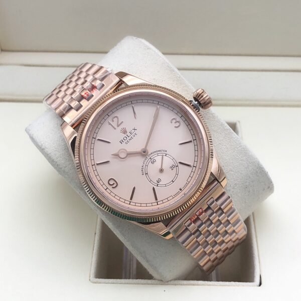 2025 model, Hengdong 1908 type, exquisite and elegant, diameter 39mm, the latest flagship product of the brand, with transparent case back cover!